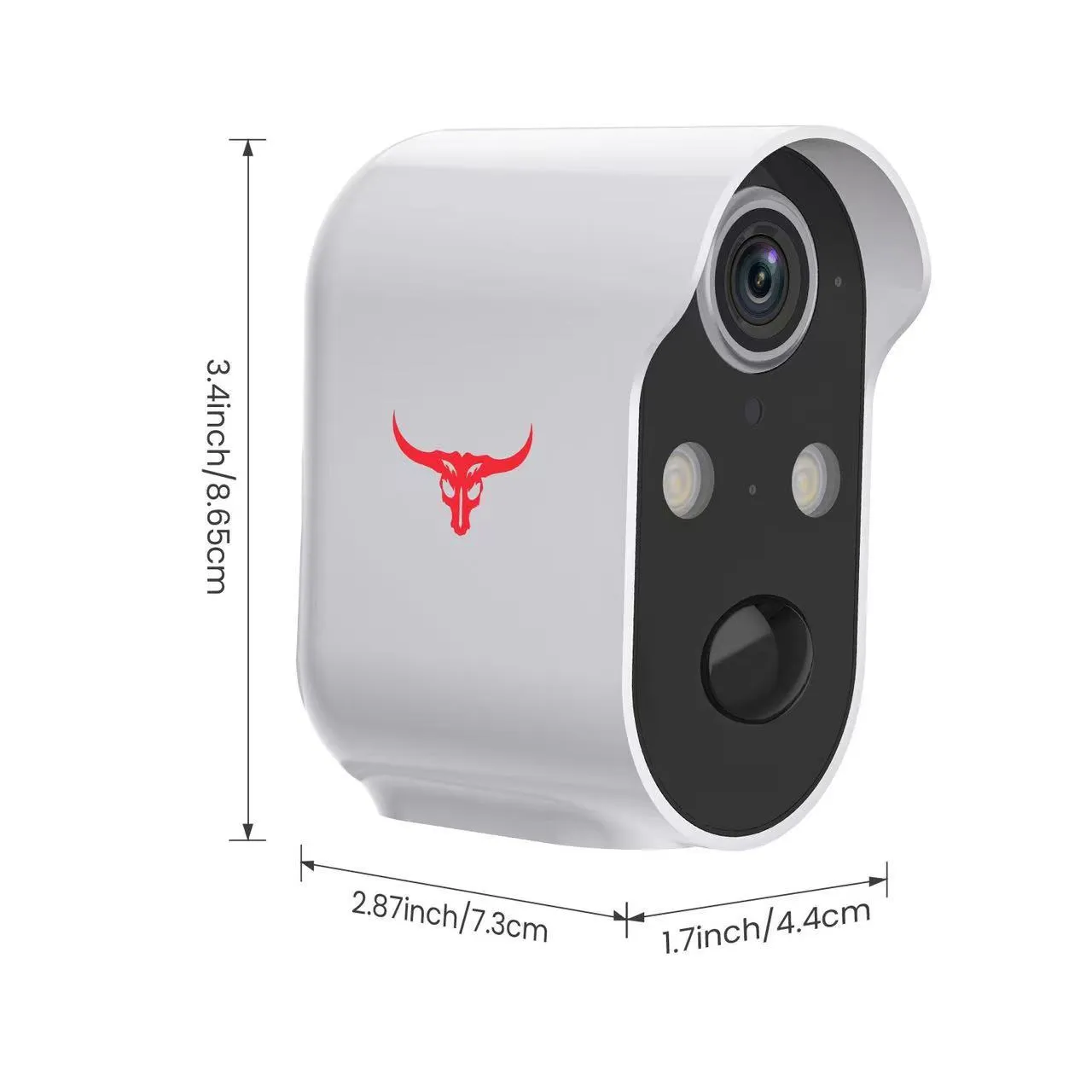 Wireless Security Camera with Solar Panels